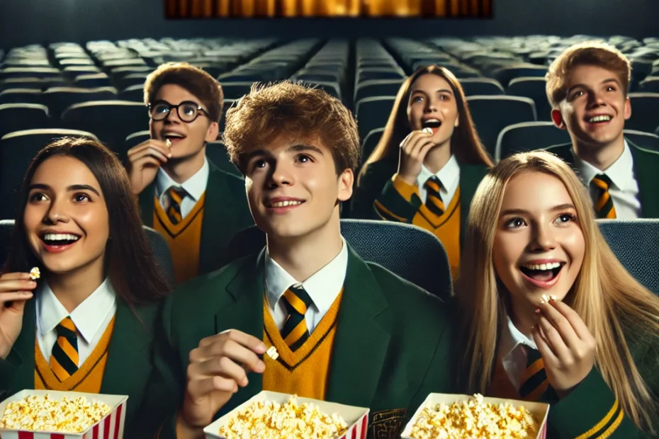 9.Sınıf 3.Ünite Movies Konulu Ünite Görseli