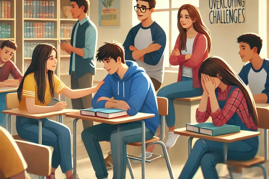 11.Sınıf Ünite 3 Hard Times Konulu Ünite Görseli