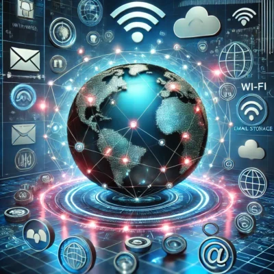 8.Sınıf 5.Ünite The Internet Konulu Ünite Görseli