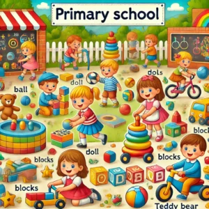 3.Sınıf 5.Ünite Toys and Games Konulu Ünitenin Görseli