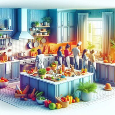 8.Sınıf 3.Ünite In the Kitchen Konulu Ünite Görseli