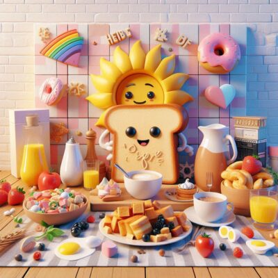 6.Sınıf 2.Ünite Yummy Breakfast Konulu Ünite Görseli