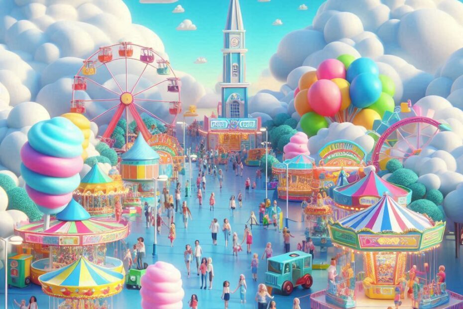 6.Sınıf 5.Ünite At the Fair Konulu Ünite Görseli