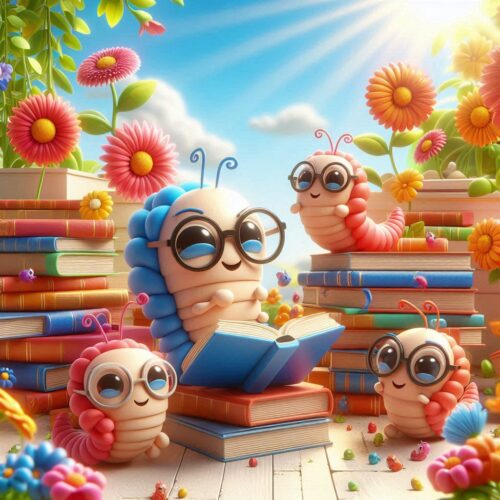 6.Sınıf 8.Ünite Bookworms Konulu Ünite Görseli